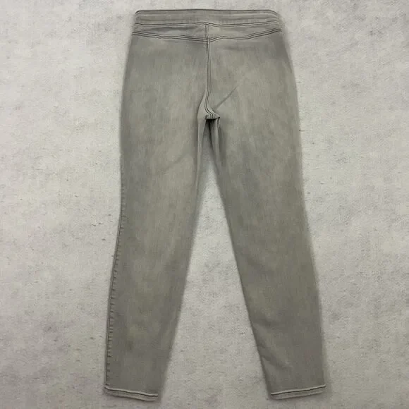 White House Black Market Jeans Womens Size 6S Gray Skinny Ankle Side Zip Stretch - Picture 6 of 12